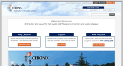 Desktop Screenshot of ceronix.com