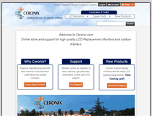 Tablet Screenshot of ceronix.com